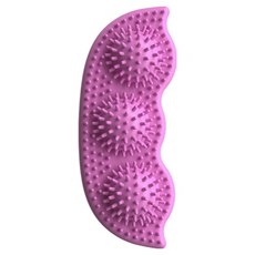 순잠 강아지 씹는 맛이 다른 완두콩 이갈이 장난감, 퍼플, 1개