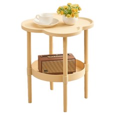 아이예스 럭키 클로버 2단 조립 선반, 옐로우