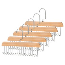 Naniz 領帶內衣掛鉤衣架, 米色, 5個