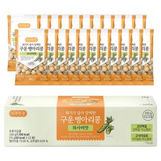 Dubosikpum 每日一豆 非油炸清淡烘烤鷹嘴豆 芥末口味, 22個, 15g