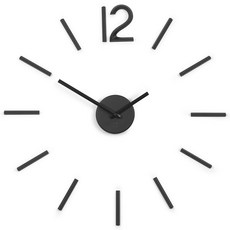 UMBRA Blink可調式掛鐘, 墨黑色