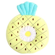 寵物 Wavy Days 水果軟墊頸圈, 1個, 鳳梨