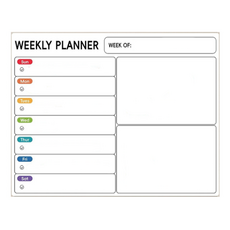 Hatae Ssmall整理整頓好的冰箱磁鐵備忘板 週間風格 A1