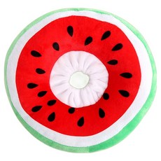 寵物 Wavy Days 水果軟墊頸圈, 1個, 西瓜