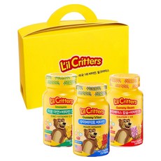 L'il Critters Gummy Vites 營養軟糖 3件組, 1套, 單品, 單一商品