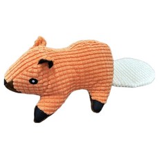 soonZAM 寵物動物朋友娃娃 磨牙玩具 松鼠, 1個, 橘色