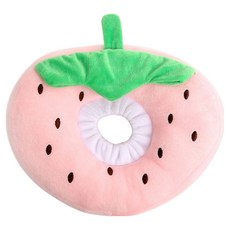 寵物 Wavy Days 水果軟墊頸圈, 1個, 草莓