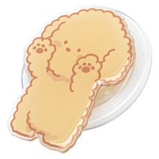 구스페리 맥세이프 동물 아크릴 스마트톡, 34하이파이브댕댕이, 1개