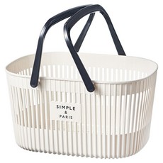 THE ZAKKA Drain-fit 瀝水沐浴籃, 白色