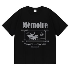 벤힛 남녀공용 CHILL OUT 쿨 코튼 반팔 티셔츠