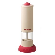Grinder 牛排伴侶 電動研磨器 奶油色 22ml 一鍵啟動 多種香料適用, 1個