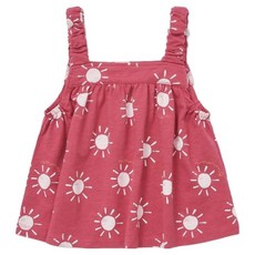 LaughingChild 女童波浪無袖上衣