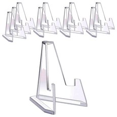 씨티컴퍼니 소형 아크릴 삼각 거치대, 10개