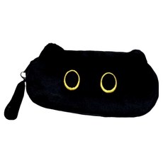 로시테라 검은고양이 파우치 필통, 꼬리 있음, 1개