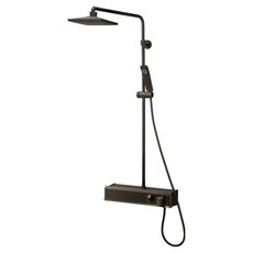 다인이엔지 두진 바스 하모니 프리미엄 욕실 선반형 해바라기 샤워수전 다크브론즈 DB9090 방문설치, 1개