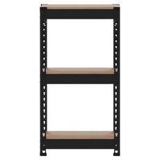 SPEEDRACK 韓國製造無螺絲組裝式鐵製角架, 黑色