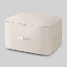 efactory Judy N 堅固耐用壓縮衣物棉被收納袋 象牙白, 1個, 1入