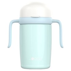 JOONIE 幼兒用不鏽鋼自主學習杯 第2代, 1個, 天空藍, 240ml