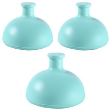 PureOn 輔助矽膠引導打嗝墊 75 x 60 x 23 mm, 3個, 綠色