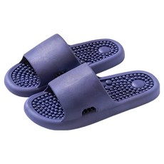 通勤倉庫 指壓室內拖鞋 270~275mm, 1個, 海軍藍