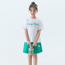 베네통키즈 아동용 레터링 상하의 세트 BNKI008 BNKES5M