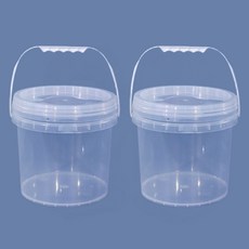 Daily Home 透明提桶 水桶, 2個