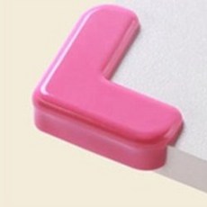 Natural Park 嬰幼兒用PVC彩色轉角防撞條, 粉紅色