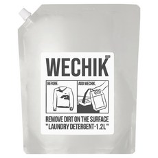 WECHIK 強力酵素液體洗衣精補充包, 1個, 1.2L