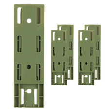 Rudin延長線壁掛固定支架滑動支架 綠色, 5個