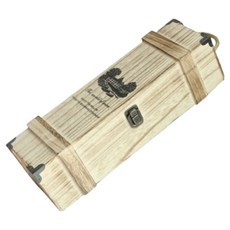 Signpost 原木葡萄酒盒 35 x 10 x 10 cm, 1個, 泡桐木 type-2