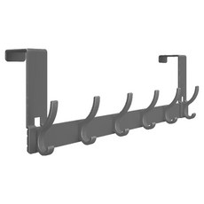 Masyatoo 門後掛鉤 衣物包包掛架 小型, 1個, 灰色