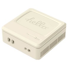 elago W3 Mac mini 矽膠保護殼 經典白 M4 / M4 Pro, 1個