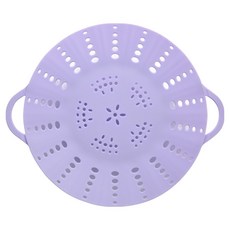 EasySili 粉彩矽膠蒸籠 紫色, 1個, 24.5cm