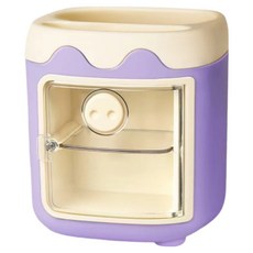 KODACHIEF 書桌收納盒 18型 8 x 11.5 x 11 cm, 1個, 紫色