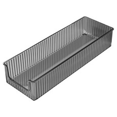 KODACHIEF 데스크정리함 6타입 10.4 x 5.8 x 30.5 cm, 투명 블랙, 1개