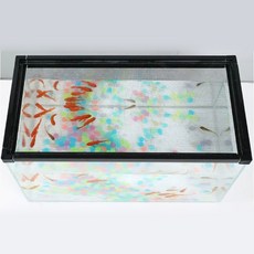 Mimineaqua 滑動式玻璃蓋魚缸支架組 適用10T, 1套, 單一顏色