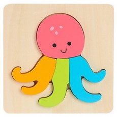 Kes.B 堅固大塊章魚拼圖組, 1個