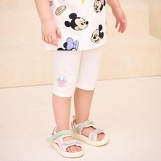 milkmile 女童用迪士尼寶寶米奇米妮小不點五分內搭褲