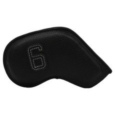 TECH SKIN 彩色系列 鐵桿套, 黑色 6, 1個