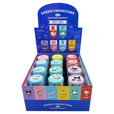 Greenpieneseu 三麗鷗明星圓形PO獎勵印章12件組, 1套, 紅色, 藍紫色, 綠色, 藍色