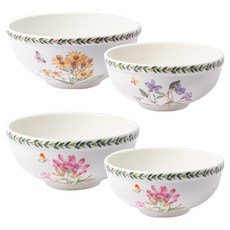 빈티지 클래식 소면기 대면기 4인 세트, 프렌치가든, 1세트