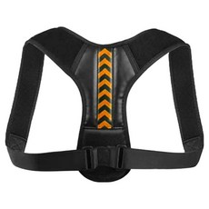Kumi Hands 肩部姿勢矯正帶 橘黑色, 1個