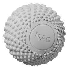 AHOYE 磁力按摩筋膜球, 灰色, 1顆, 深層肌肉放鬆，舒緩疲勞，方便攜帶