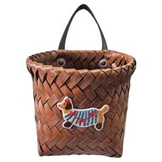 Heyjoy 藤編儲物收納籃, 1個, 混合顏色