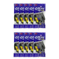 3M 200 觸控 Super Grip 雙手穿戴組, 灰色, 10套