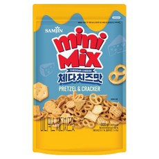 삼진 미니프레첼 미니믹스 체다치즈맛, 300g, 1개