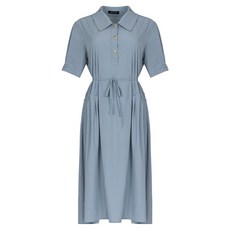 부루앤쥬디 카라 주름끈 원피스 ORFDR501B