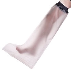 난리시스터즈 프리미엄 기브스 방수커버 허벅지, 블랙, 1개