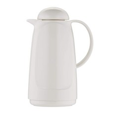 helios 海利歐斯真空玻璃內膽保溫壺 簡約時尚 德國製造, 白色, 1L, 1個