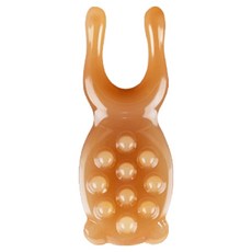 臉部刮痧按摩器, 1個, 棕色